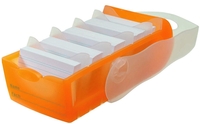 HAN Karteikasten DIN A8 500 Karteikarten orange