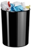 HAN Papierkörbe Papierkorb Elegance 20l schwar 20, 0 l Schwarz