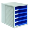HAN Schubladenboxen Han Schrank-Set blau 1401-14 DIN C4 27, 5 x 33, 0 x 32, 0 cm