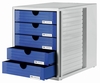 HAN Schubladenboxen Han System-Box blau 1450-14 DIN C4 27, 5 x 33, 0 x 32, 0 cm