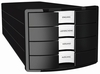 HAN Schubladenboxen Schubladenbox Impuls schwarz 1012-13 DIN C4 29, 4 x 36, 8 x 23, 5 cm