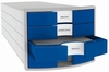 HAN Schubladenboxen Schubladenbox "Impuls" blau 1012-14 DIN C4 29, 4 x 36, 8 x 23, 5 cm