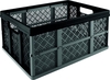 helit Aufbewahrungsboxen Kl.box the flap-line 32L at/sz 32, 0 l - 35, 0 x 47, 5 x 22, 7 cm anthrazit/schwarz