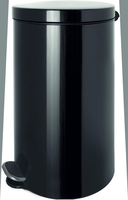helit Kosmetikeimer Mülleimer THE KNIGHT 3l sz 3, 0 l Schwarz
