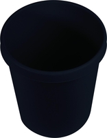 helit Papierkörbe german Papierkorb schwarz 18, 0 l Schwarz