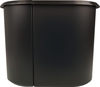 helit Papierkörbe Helit Pap.korb "the double" sz 20, 0 + 9, 0 l Schwarz