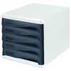 helit Schubladenboxen Helit Schubladenbox schwarz H6129998 DIN A4 26, 5 x 34, 0 x 25, 0 cm