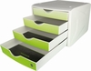helit Schubladenboxen the chameleon H6129553 DIN A4 26, 2 x 33, 0 x 21, 2 cm