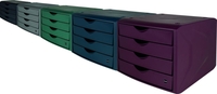 helit Schubladenboxen the green chameleon H6429595 DIN A4 26, 5 x 33, 2 x 21, 5 cm