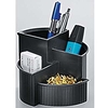 helit Stiftehalter Helit Linear Multiköcher Schwa 14, 0 x 14, 0 x 10, 0 cm Schwarz