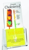 helit Tischprospekthalter Tischprospekth. 1x 1/3 A4 2st 1/3 DIN A4 1-Fach Transparent