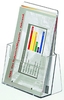 helit Tischprospekthalter Tischprospekth. 1x A5 2st. A5 1-Fach Transparent