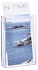 helit Wandprospekthalter Wand-Prospekthalter 1x 1/3 A4 1/3 DIN A4 1-Fach Transparent