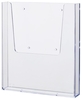 helit Wandprospekthalter Wandprospekthalter A4 DIN A4 1-Fach Transparent