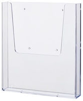 helit Wandprospekthalter Wandprospekthalter A4 DIN A4 1-Fach Transparent