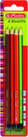 Herlitz Bleistifte Scolair 4St