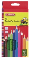 herlitz Buntstifte Herlitz Jumbo Buntstifte 10St. Mehrfarbig