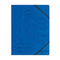 herlitz Eckspanner A4 blau - 5er Pack