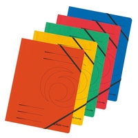 herlitz Eckspanner Herlitz Eckspanner A4 fs 5St. DIN A4 je 1x orange,  gelb,  grün,  rot,  blau