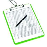 herlitz Klemmbrett DIN A4 apfel