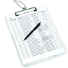 herlitz Klemmbrett DIN A4 glasklar