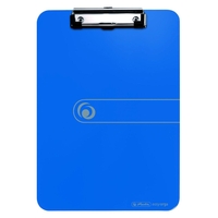 herlitz Klemmbrett DIN A4 opak blau