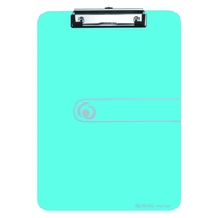 herlitz Klemmbrett DIN A4 transparent blau