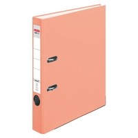 herlitz Ordner 5 cm DIN A4 Kunststoff lachs