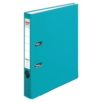 herlitz Ordner 5 cm DIN A4 Kunststoff türkis