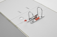 herlitz Ordner 8 cm DIN A4 Karton grau