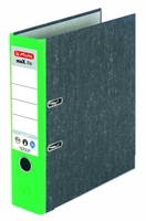 herlitz Ordner 8 cm DIN A4 Karton grün marmoriert