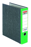 herlitz Ordner 8 cm DIN A4 Karton rot marmoriert