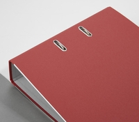 herlitz Ordner 8 cm DIN A4 Karton rot