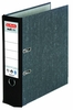 herlitz Ordner 8 cm DIN A4 Karton schwarz marmoriert
