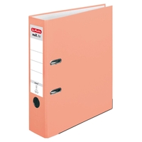 herlitz Ordner 8 cm DIN A4 Kunststoff lachs
