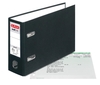 herlitz Ordner 8 cm DIN A5 quer Karton schwarz