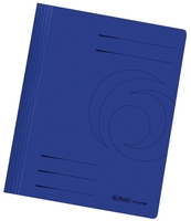 herlitz Schnellhefter Herlitz Schnellhefter dunkelbu DIN A4 Stabiler Manila-Karton dunkelblau