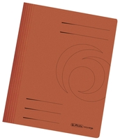 herlitz Schnellhefter Herlitz Schnellhefter orange DIN A4 Stabiler Manila-Karton orange