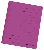 herlitz Schnellhefter Herlitz Schnellhefter pink DIN A4 Stabiler Manila-Karton pink