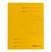 herlitz Schnellhefter Quality DIN A4 Karton gelb