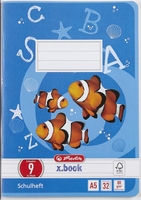herlitz Schulhefte herlitz Heft A5 lin.RD Lin 09 liniert DIN A5 32