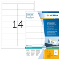 HERMA Adress-Etiketten 10310 99, 1 x 38, 1 mm weiß