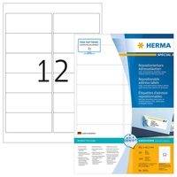 HERMA Adress-Etiketten 10311 99, 1 x 42, 3 mm weiß