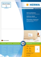 HERMA Adress-Etiketten 4249 199, 6 x 143, 5 mm weiß