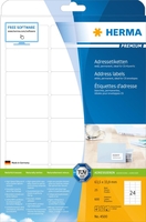 HERMA Adress-Etiketten 4500 63, 5 x 33, 9 mm weiß