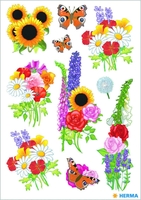 HERMA Aufkleber Sticker Moderne Blumen Blumen