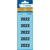 HERMA Jahreszahlenetiketten 2022 - blau