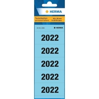 HERMA Jahreszahlenetiketten 2022 - blau