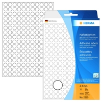HERMA Klebepunkte Vielzwecketik.Ø:8 mm, weiß Ø 8, 0 mm weiß