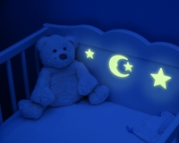 HERMA Leuchtaufkleber Herma Leuchtsticker Mond 3 Mond